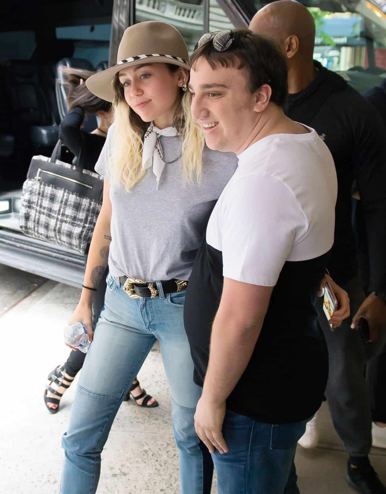 Miley Cyrus Showcases Her Iconic Style in Laid-Back NYC Outfit