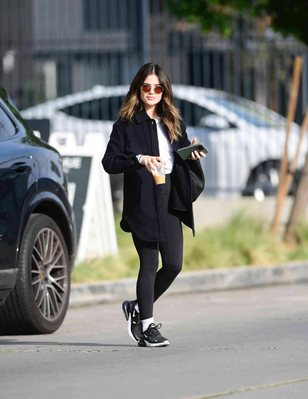 Lucy Hale Marries Comfort and Chic in Casual LA Outfit