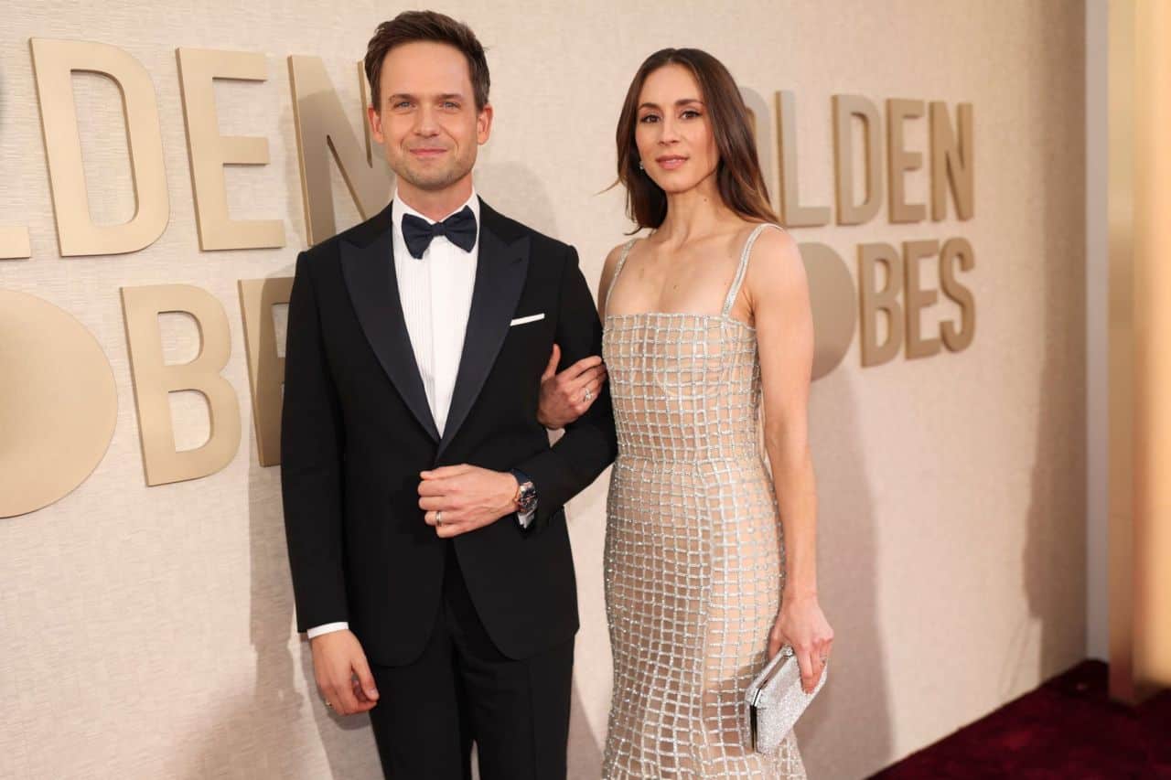 Troian Bellisario: A Vision in Stardust at Golden Globe Awards 2024