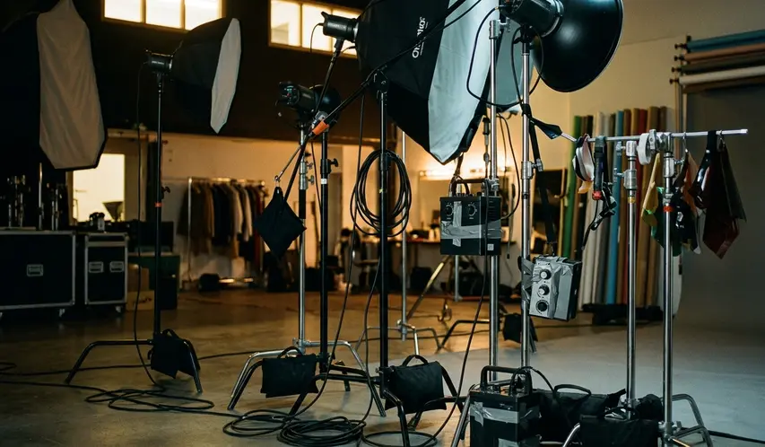 Image showing studio lighting