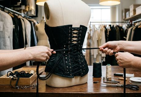 Image showing corset tension