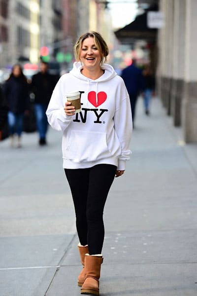 Kaley Cuoco The Flight Attendant Style: That Viral Hoodie Moment