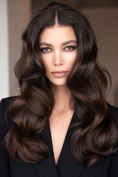 Karlie Kloss Brunette Hair