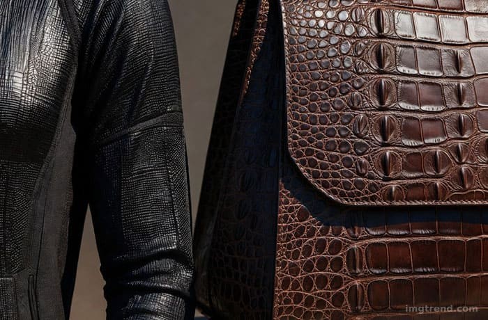 Illustration of Kim Kardashian's accessories: an Adidas jacket sleeve next to a luxury handbag and shield sunglasses