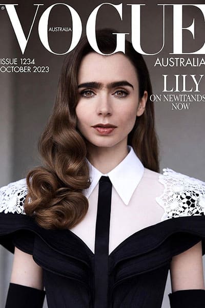 Lily Collins Vogue